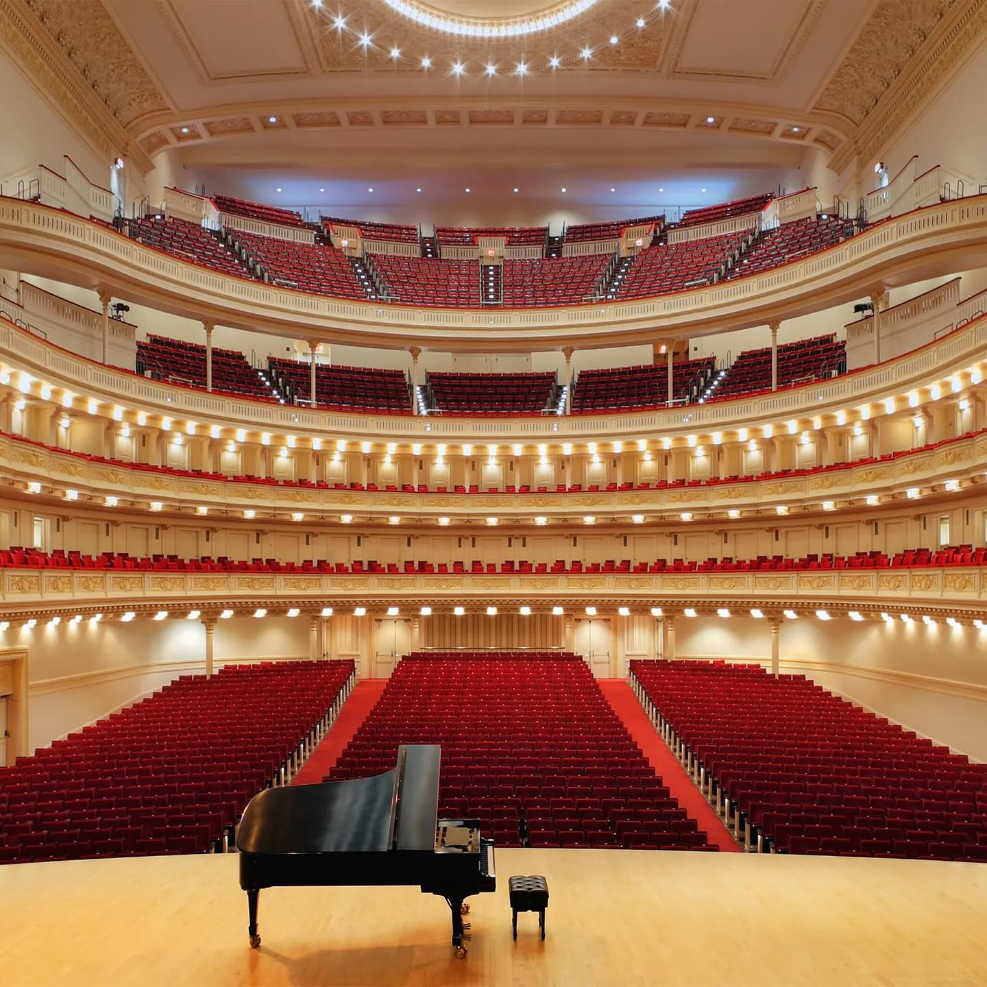 Free Carnegie Hall tickets claimed by Society members